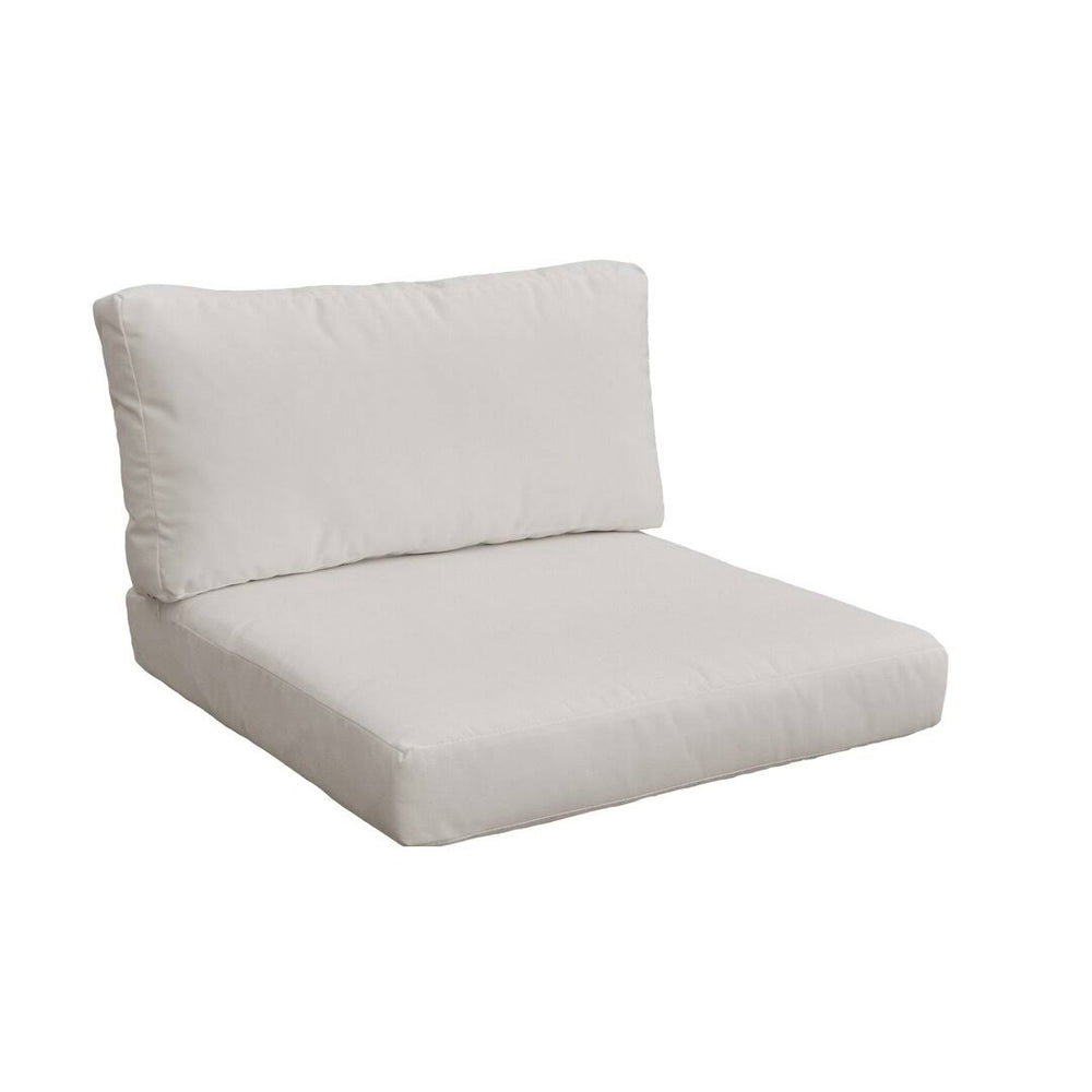 TK Classics Covers for Chair Cushions 4" Thick in Beige