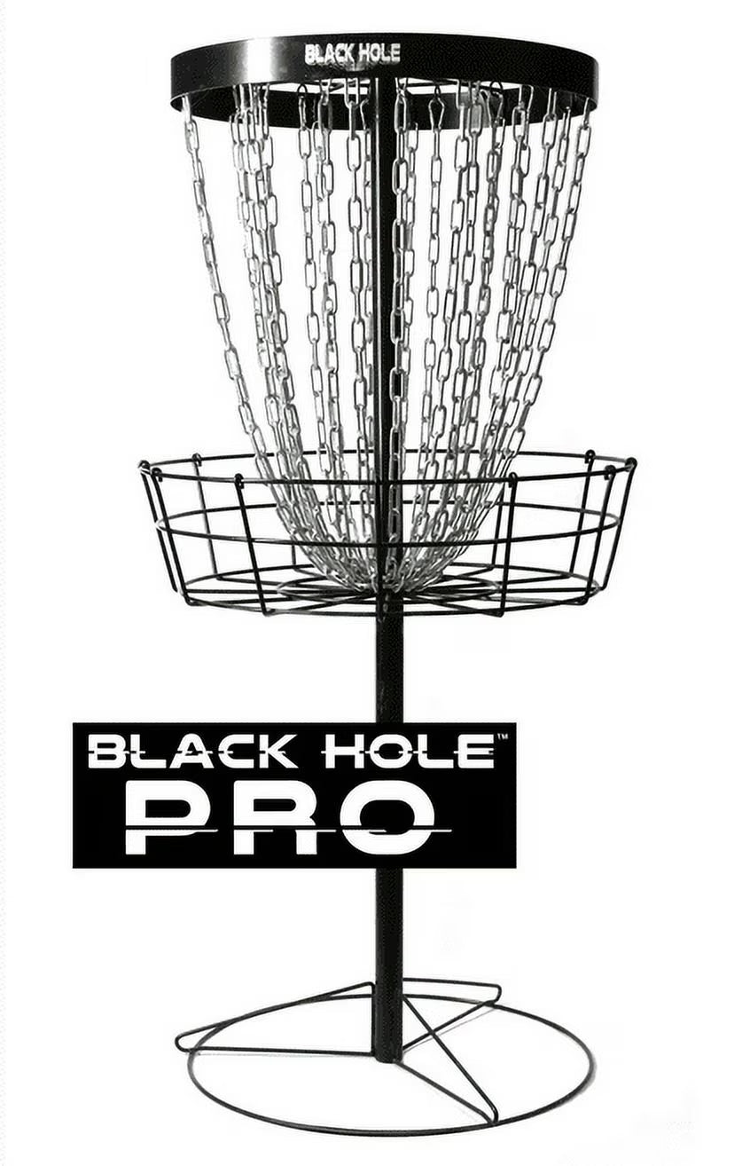 MVP Black Hole Pro 24 - Chain Portable Disc Golf Basket Target