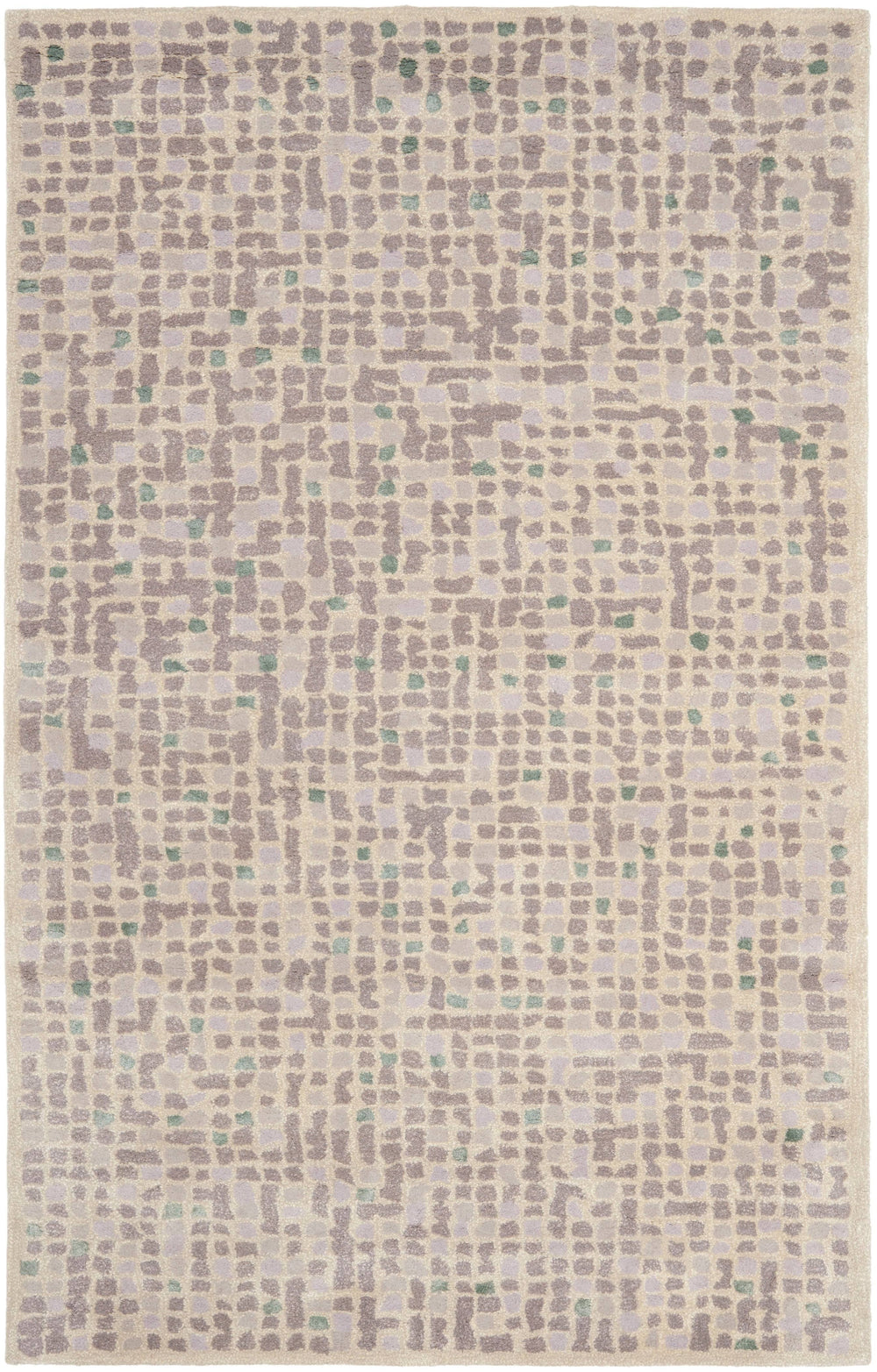 4' x 6' Martha Stewart Mosaic Purple Agate Rug by Safavieh