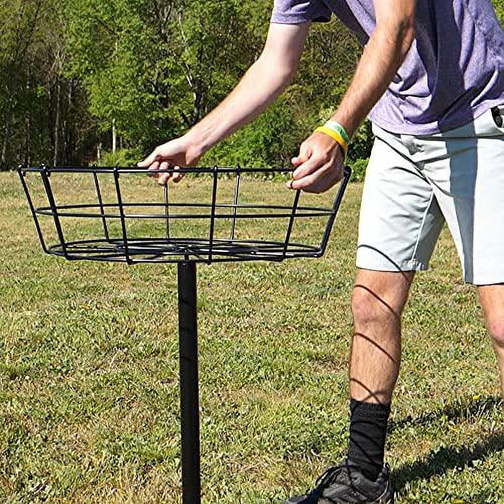 MVP Black Hole Pro 24 - Chain Portable Disc Golf Basket Target