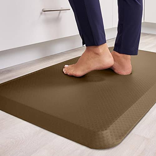 Kangaroo Brands Original 3/4" Anti-Fatigue Comfort Standing Mat Kitchen Rug, Phthalate Free, Non-Toxic, Waterproof, Ergonomically Engineered Floor Pad